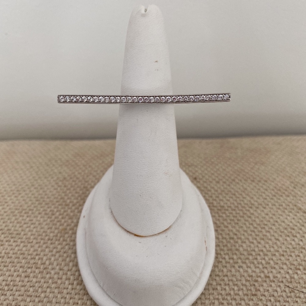 Sterling Silver Adjustable Line Ring